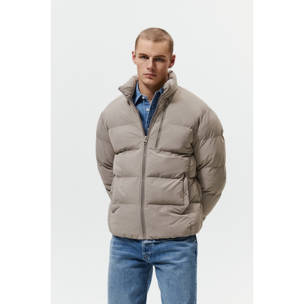 Zara waterproof puffer jacket